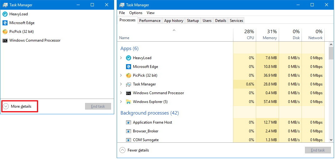 process monitor for windows 10